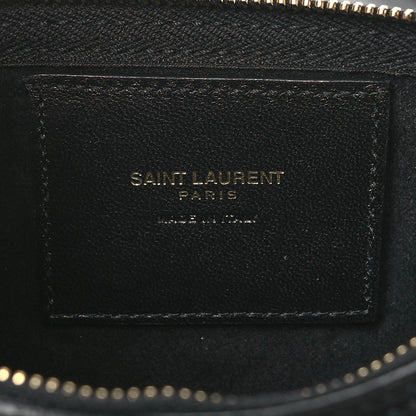 Saint Laurent Calfskin Medium Suzanne Hobo Black 7 of 11