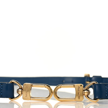 Louis Vuitton Calfskin Speedy Bandouliere Shoulder Strap Blue 3 of 3