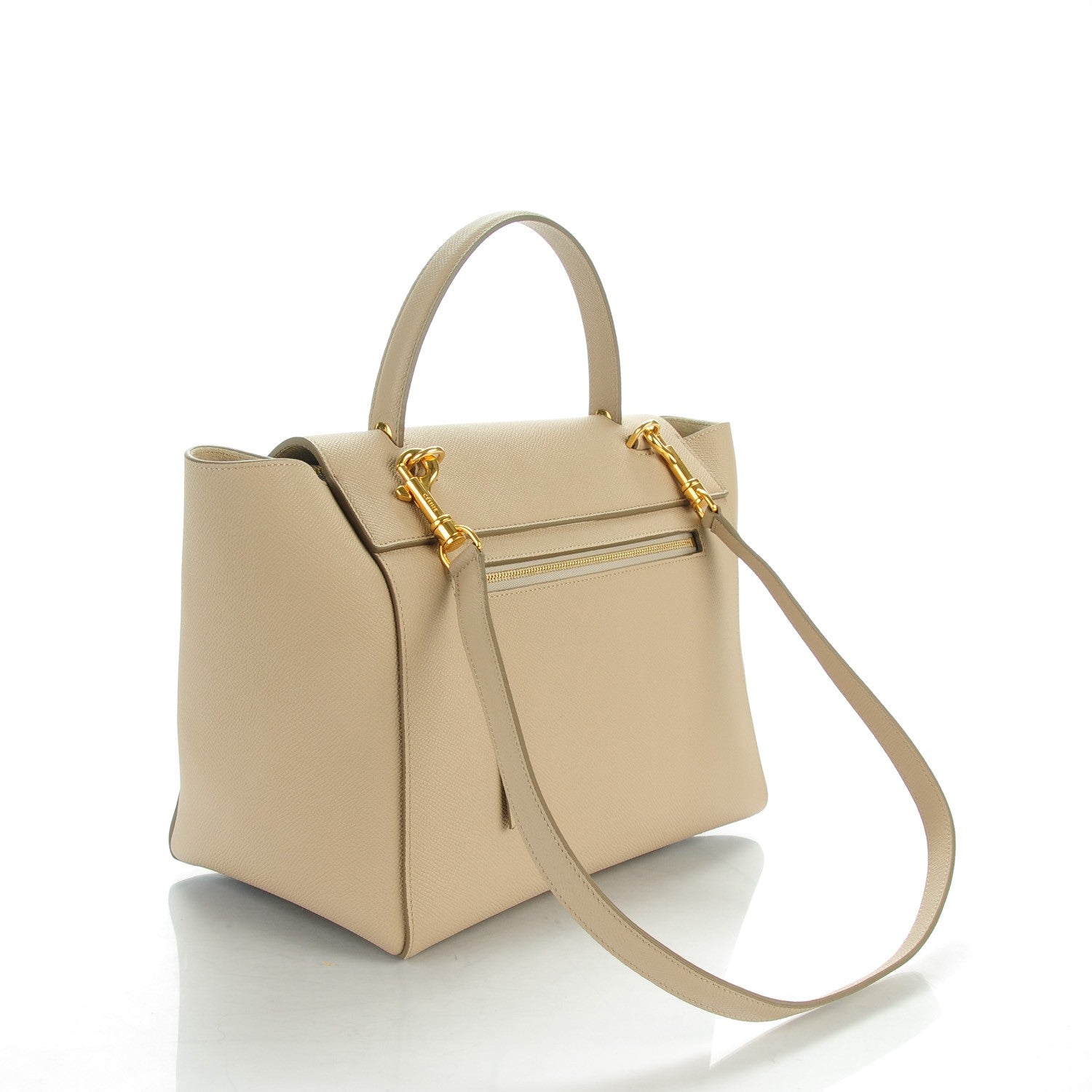 Celine Grained Calfskin Mini Belt Bag Light Taupe 3 of 9