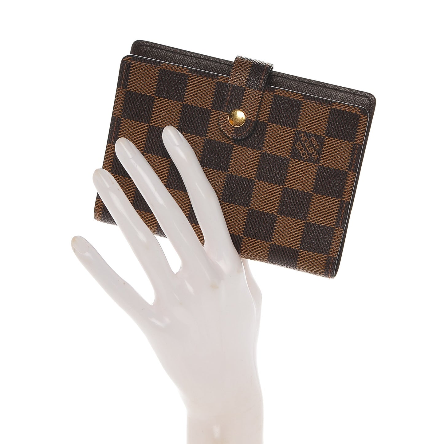 Damier Ebene Small Ring Agenda Cover