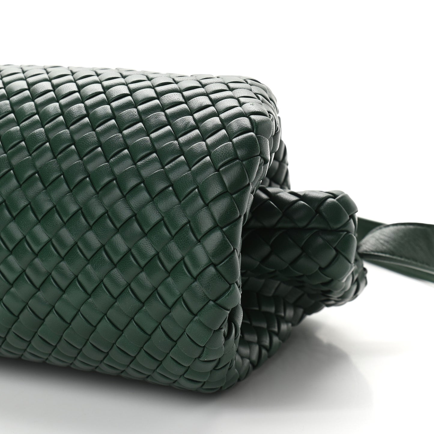 Nappa Intrecciato Small Padded The Handle Tote Raintree
