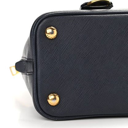 Prada Saffiano Lux Small Promenade Tote Baltico 8 of 12