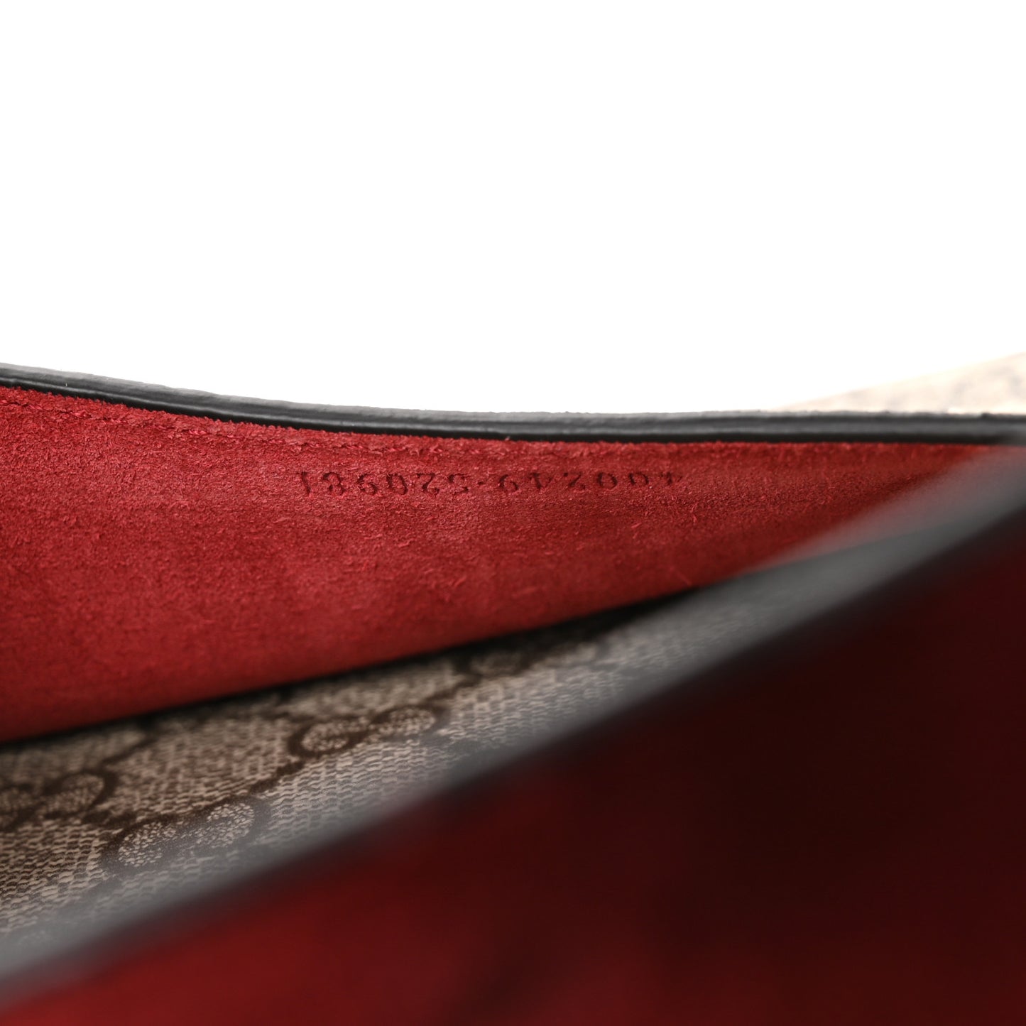 GG Supreme Monogram Small Dionysus Shoulder Bag Red