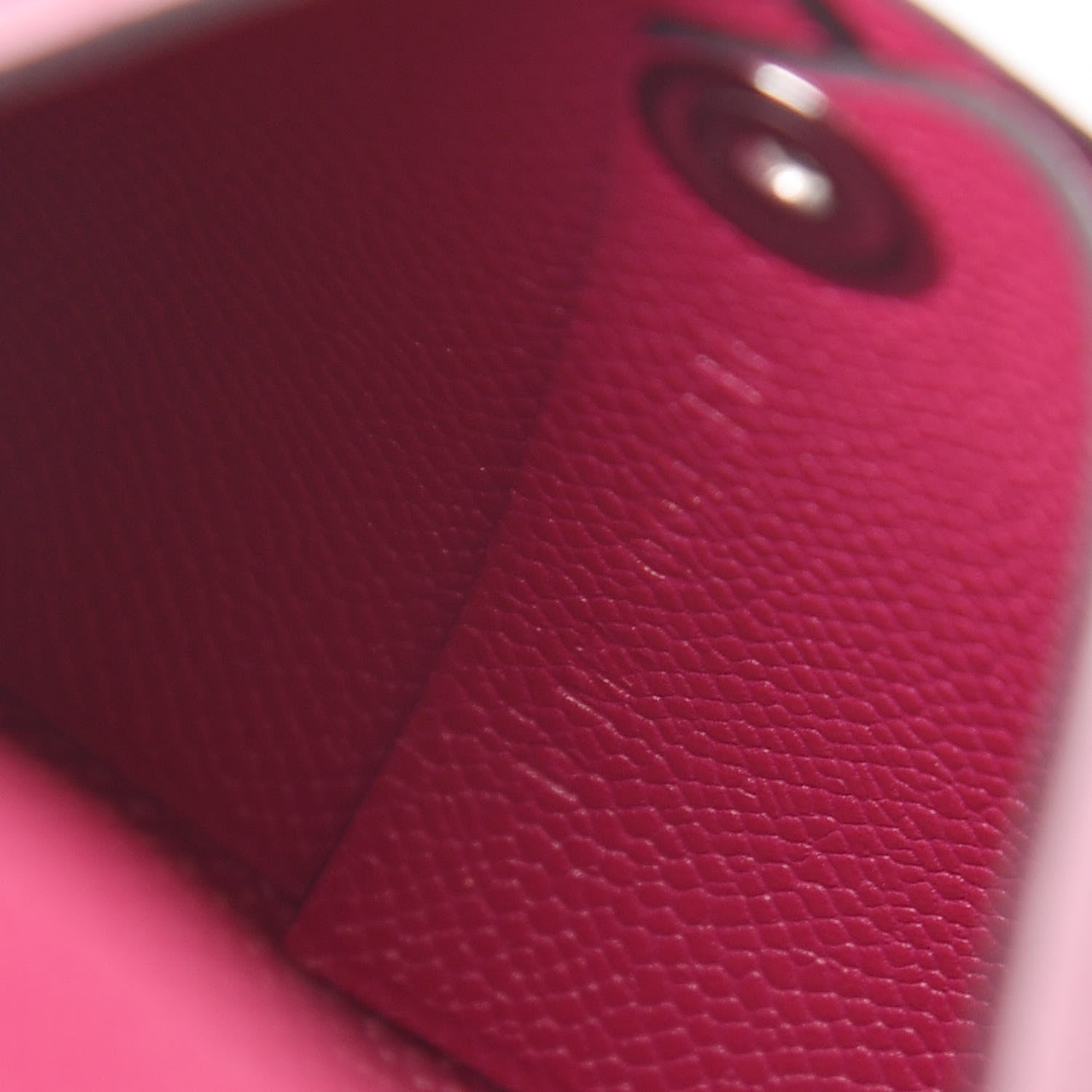 Hermes Epsom Bastia Coin Purse Rose Pourpre 7 of 8
