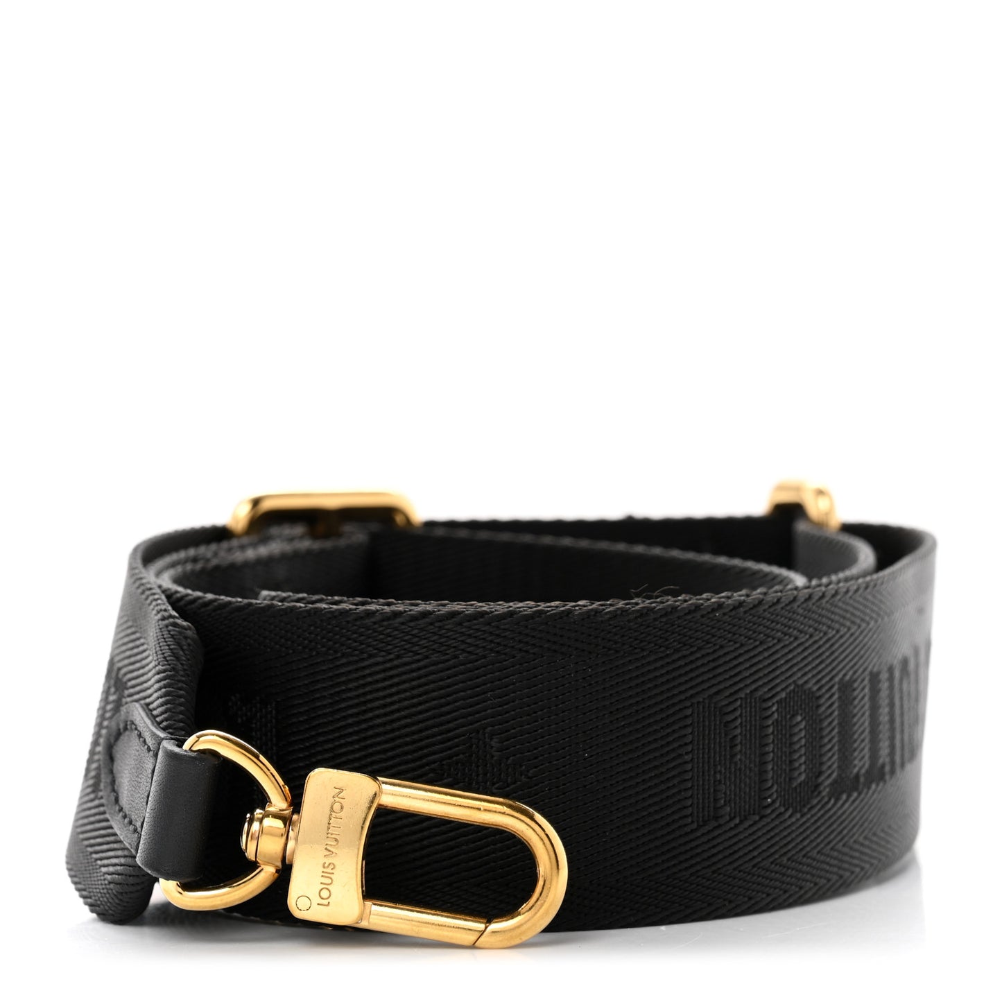 Nylon Petite Malle Souple Shoulder Strap Black