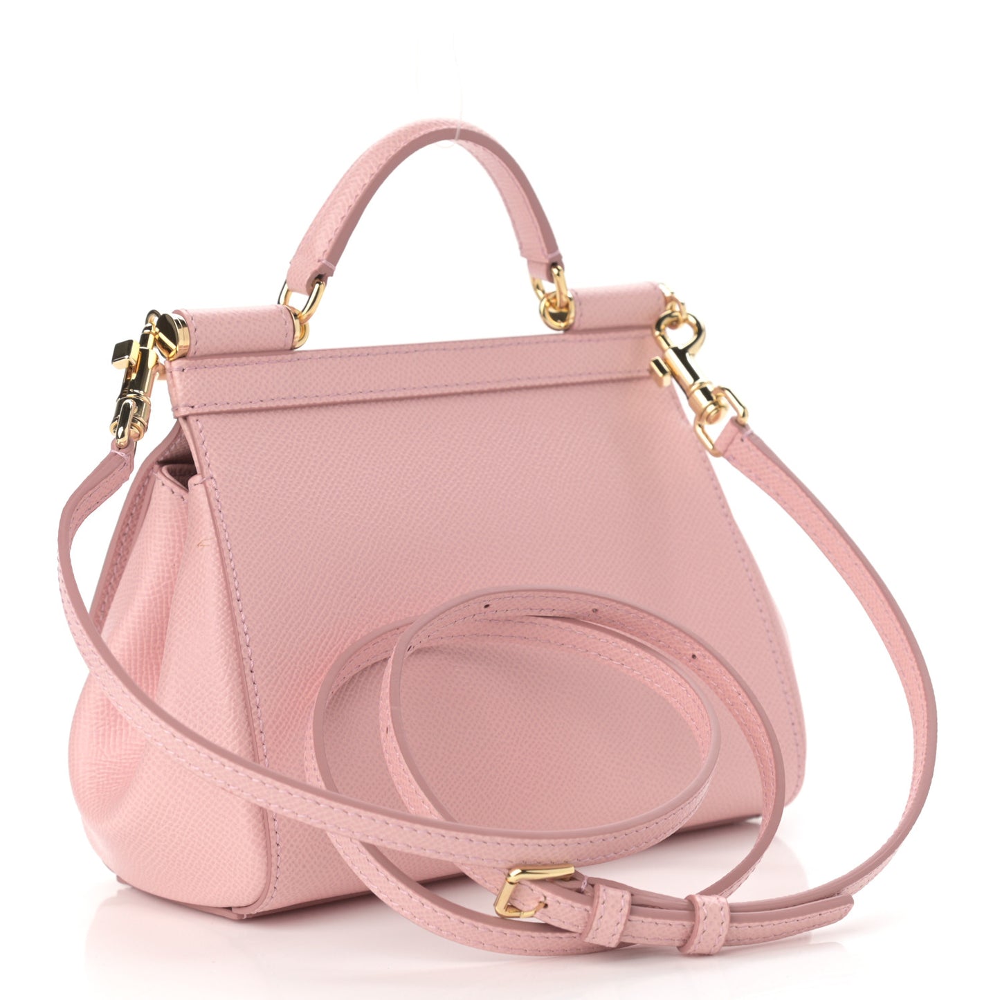 Dauphine Small Miss Sicily Satchel Rose Carne