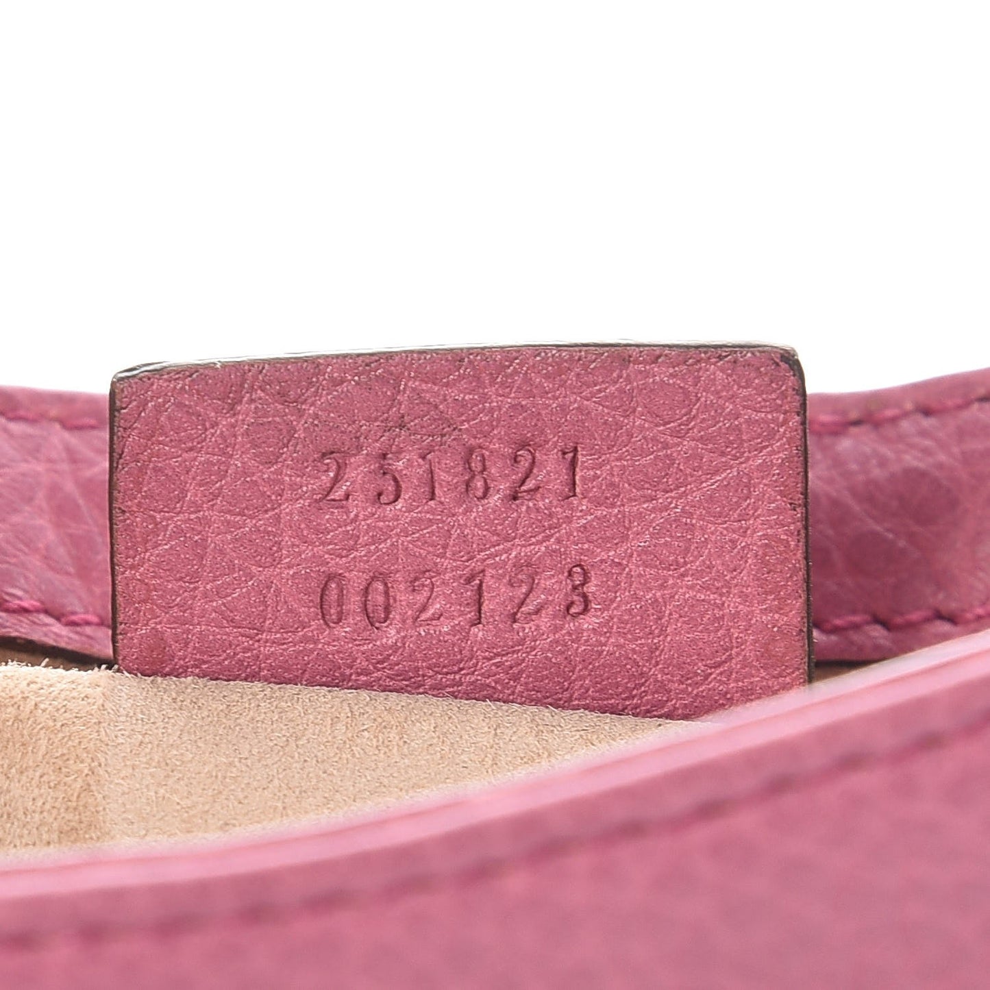 Pebbled Calfskin Small 1973 Chain Shoulder Bag Peonia Flower