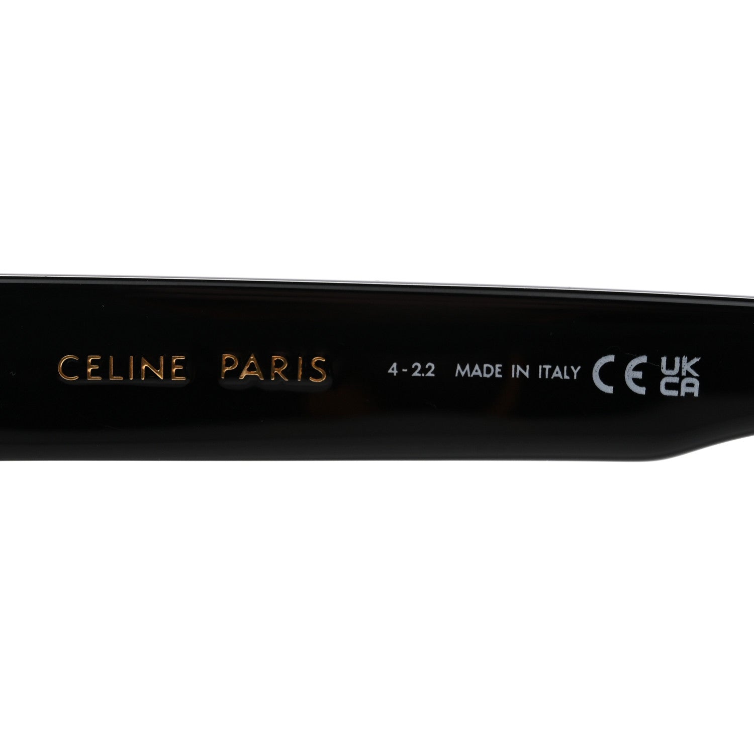 Celine Polarized CL 40130I Sunglasses Black 6 of 7