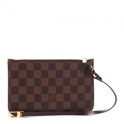 Louis Vuitton Damier Ebene Neverfull PM Pochette 2 of 7