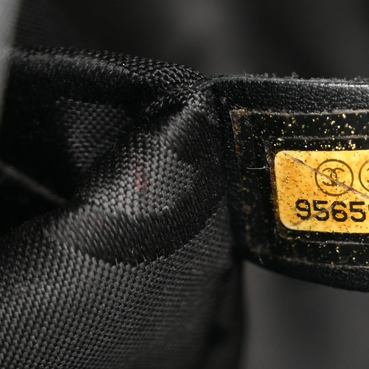 Chanel Caviar CC Stitched Small Hobo Black 7 of 13