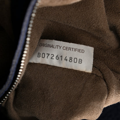 Bottega Veneta Washed Cervo Deerskin Hobo Denim 7 of 9