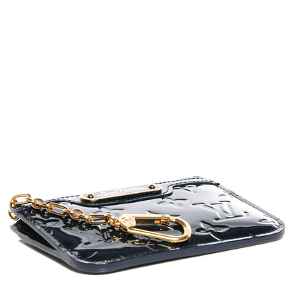 Louis Vuitton Vernis Key Pouch Blue Nuit 4 of 7