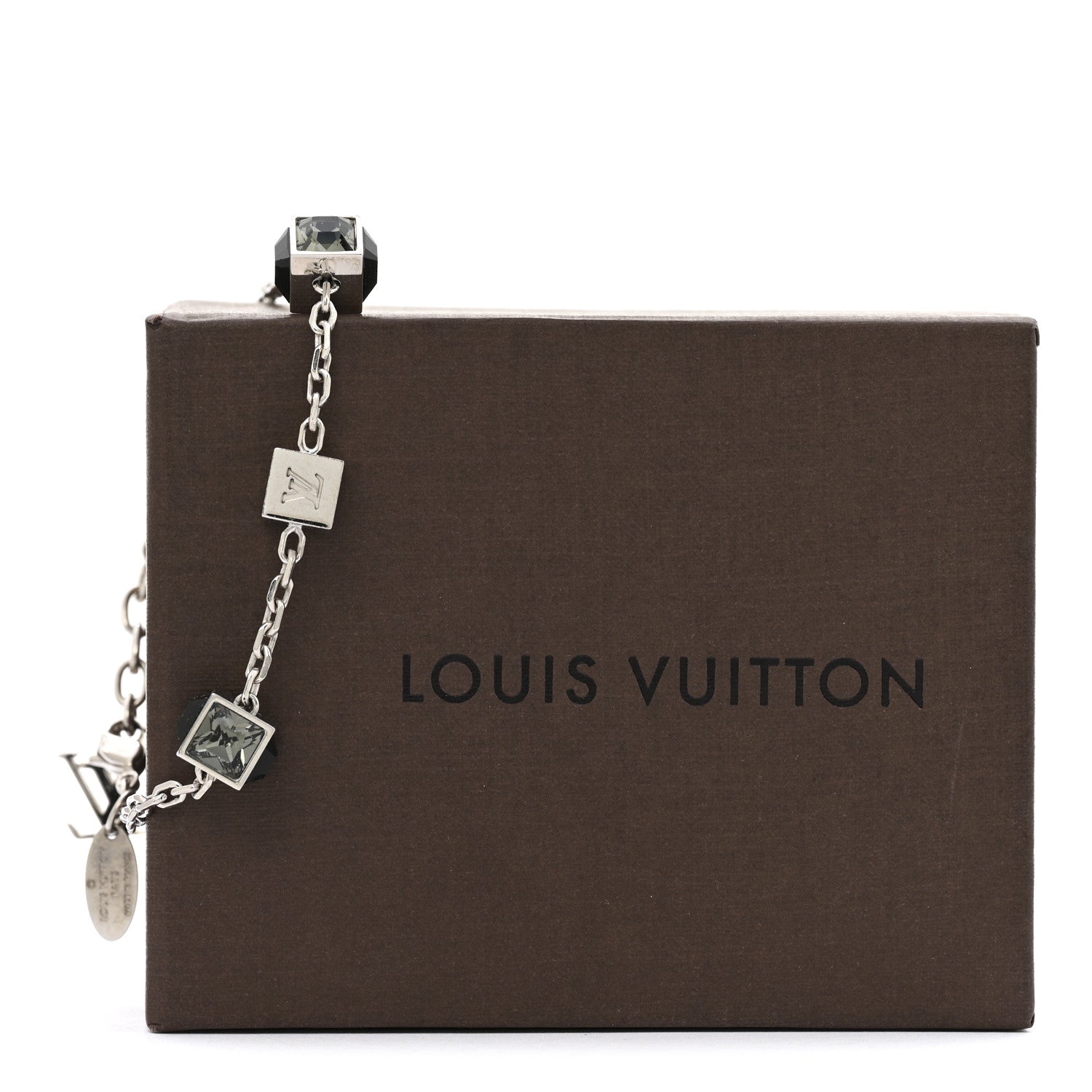 Louis Vuitton Swarovski Gamble Bracelet Silver 7 of 7