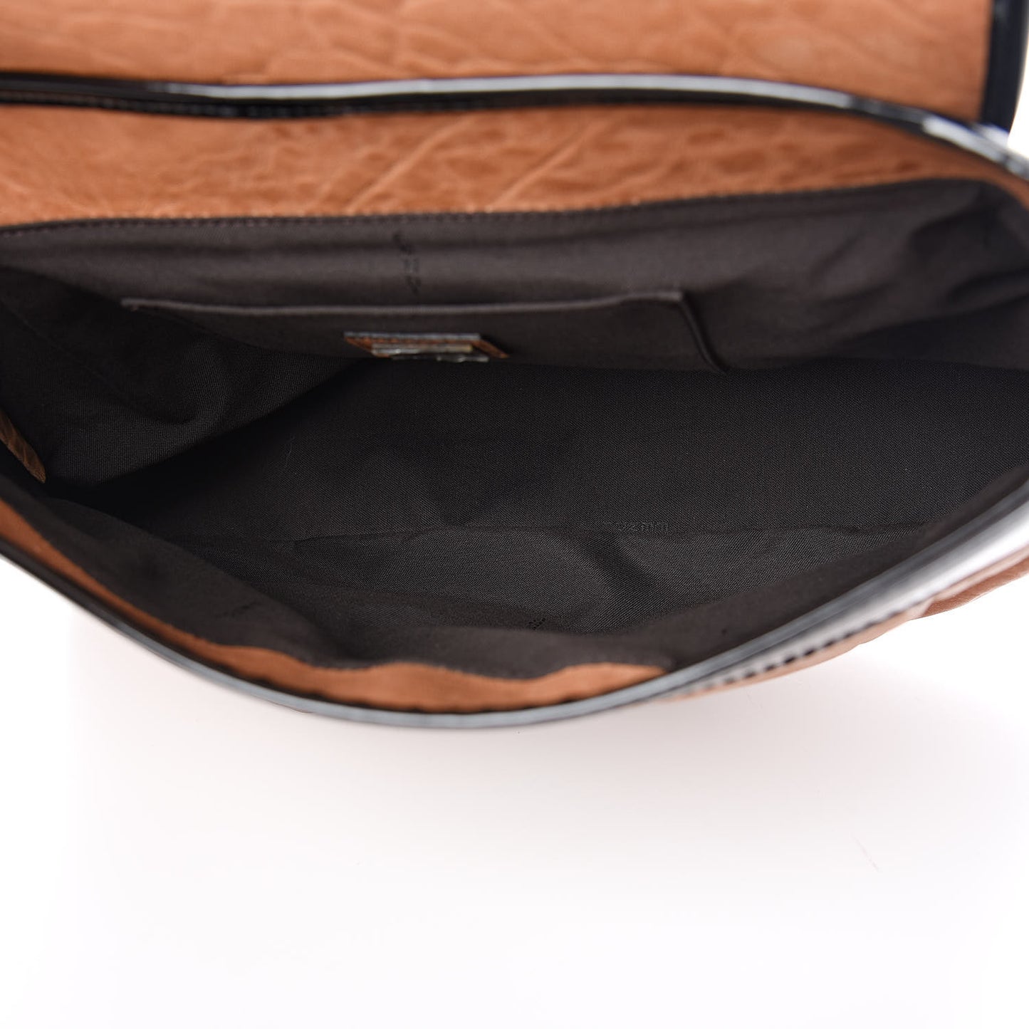 Nappa Patent B Bag Osso Black