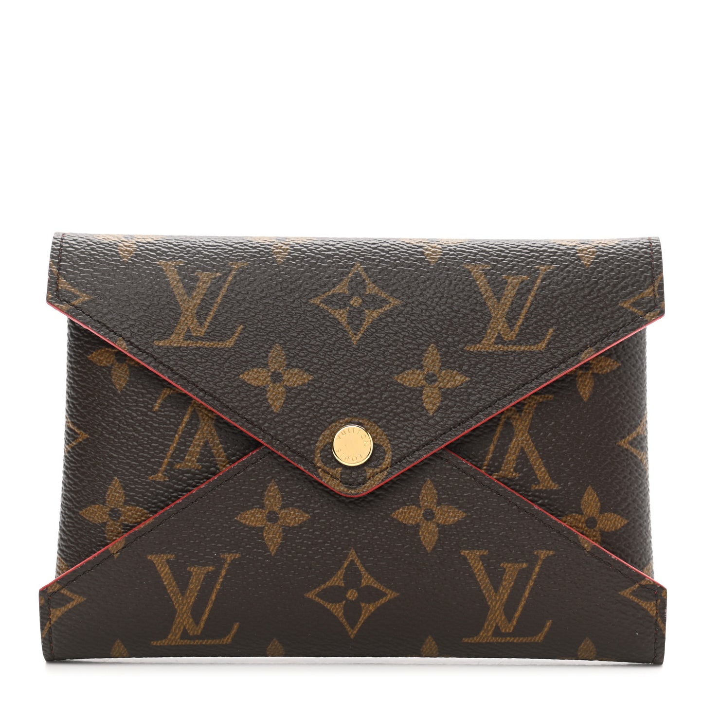 Monogram Medium Kirigami Pochette Insert Coquelicot