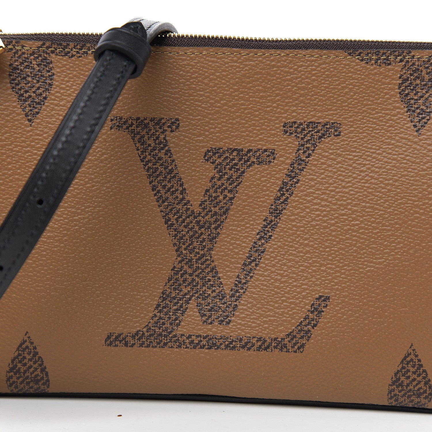 Louis Vuitton Reverse Monogram Giant Double Zip Pochette 8 of 9