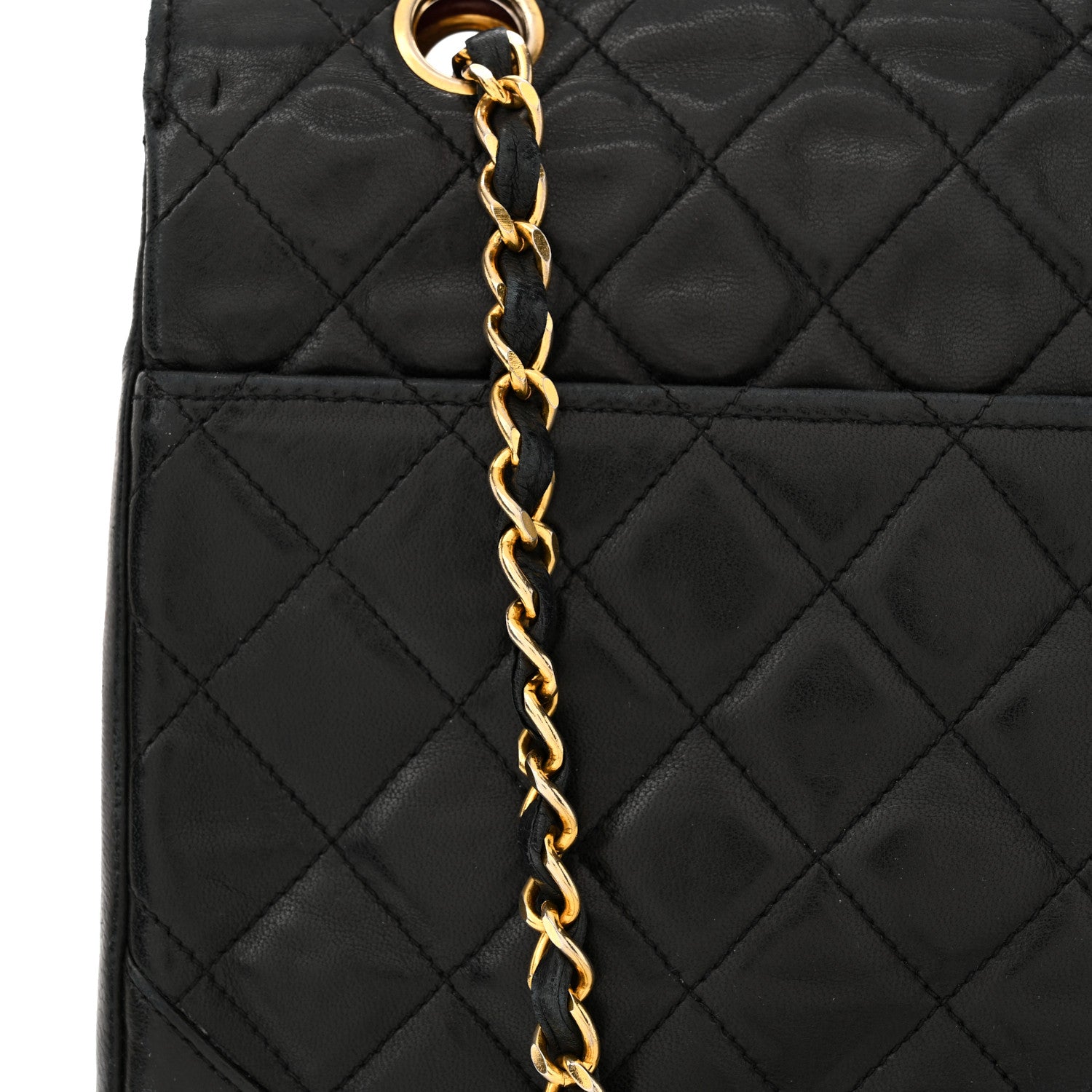 Chanel Lambskin Medium Single Flap Black 19 of 20