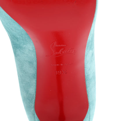 Christian Louboutin Veau Velours Pigalle Follies 85 Pumps 39.5 Noumea 6 of 9