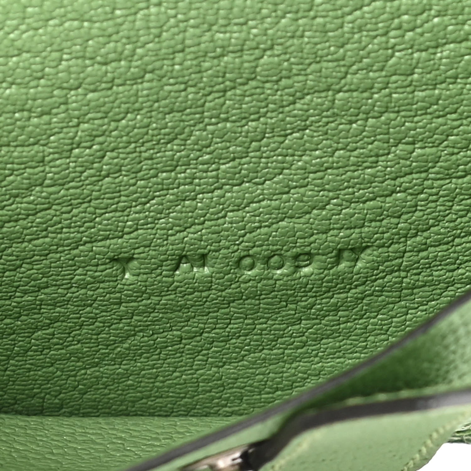 Hermes Chevre Mysore Mini Bearn Wallet Vert Criquet 8 of 16