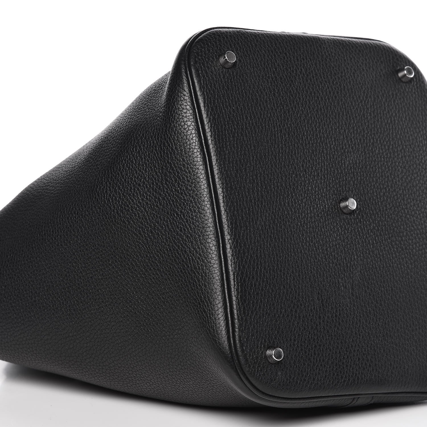 Hermes Taurillon Clemence Picotin Lock 26 GM Black 8 of 10