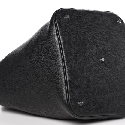 Hermes Taurillon Clemence Picotin Lock 26 GM Black 8 of 10
