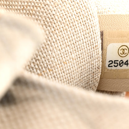 Chanel Canvas Large Iliad Shopping Tote Beige 7 of 14