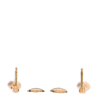 Cartier 18K Pink Yellow White Gold Baby Trinity Drop Earrings 3 of 5