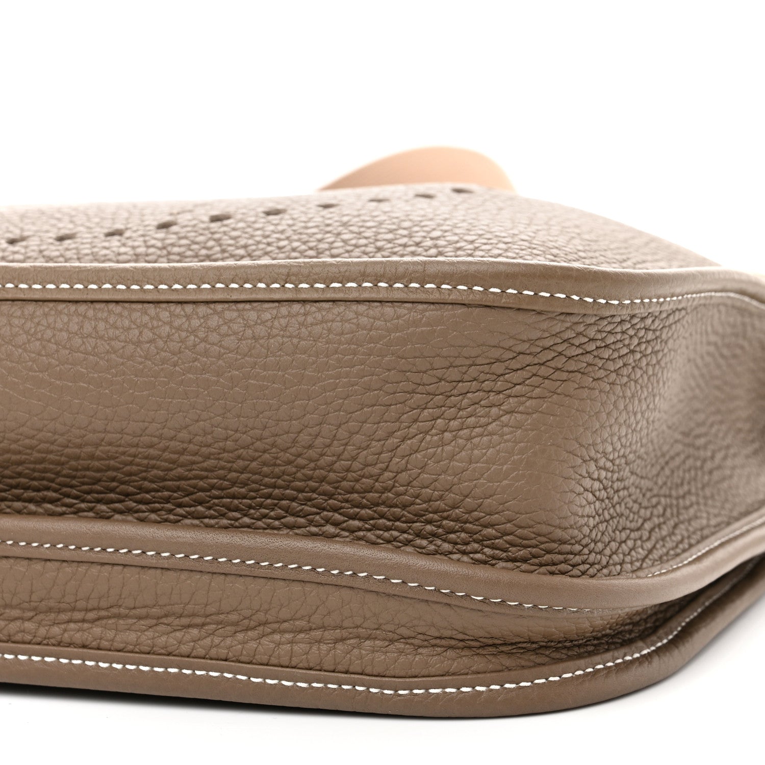 Hermes Taurillon Clemence Evelyne III PM Etoupe 10 of 10