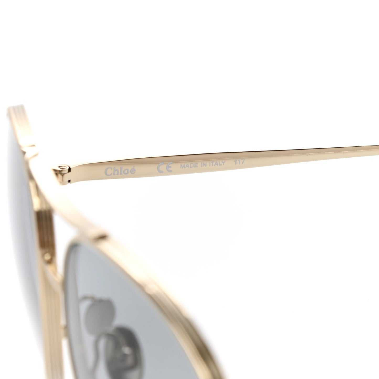 Metal Aviator Sunglasses CE127S Gold