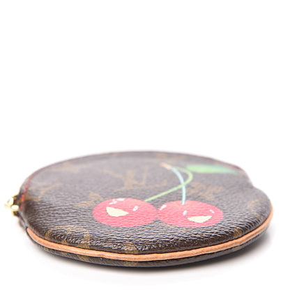 Louis Vuitton Monogram Cerises Round Coin Purse 4 of 8