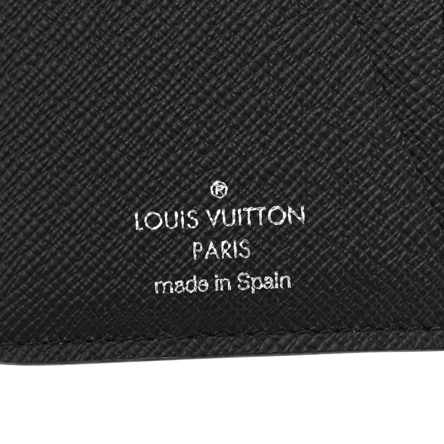 Louis Vuitton Monogram Iridescent Pocket Organizer NM Black 6 of 7