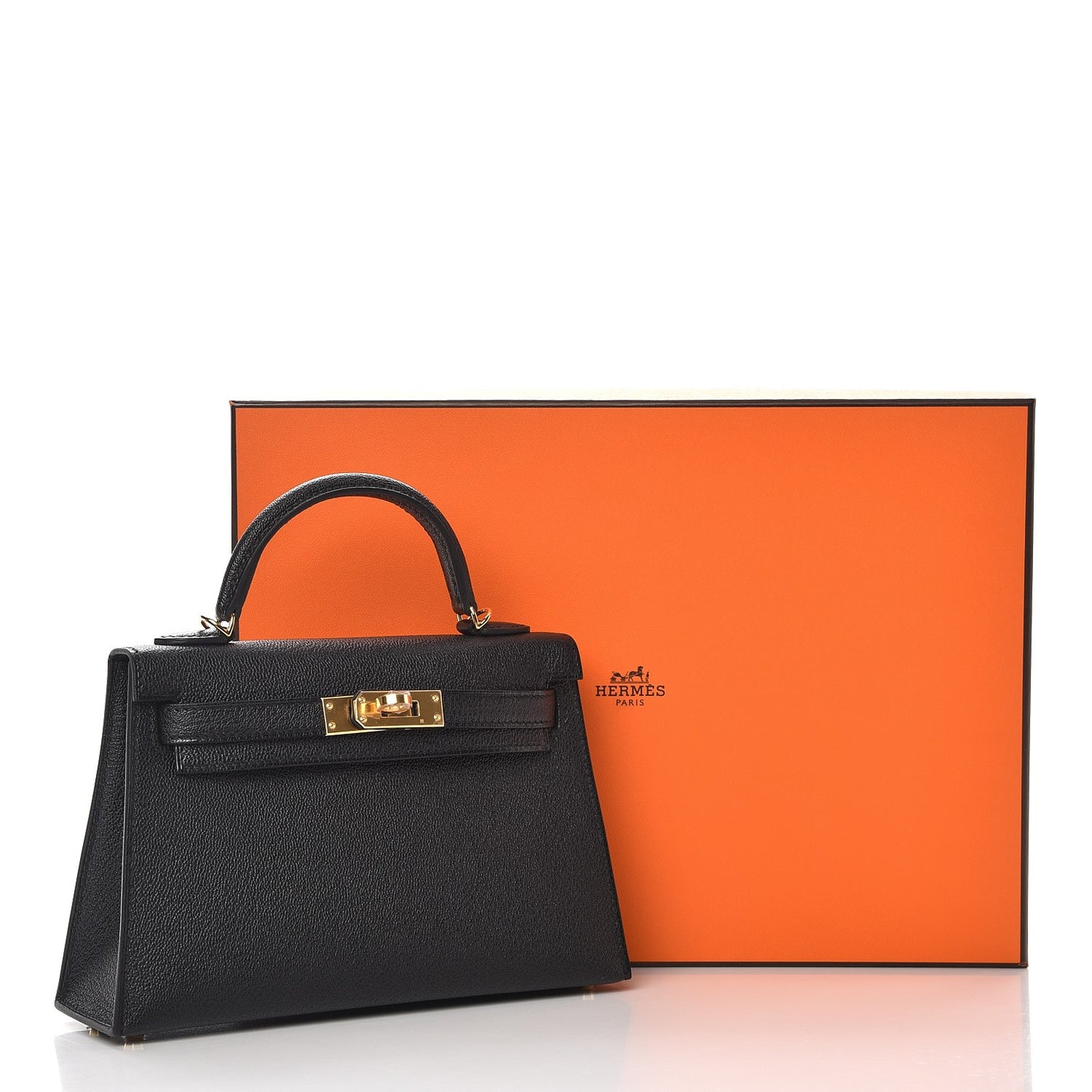Chevre Mysore Mini Kelly Sellier 20 Black