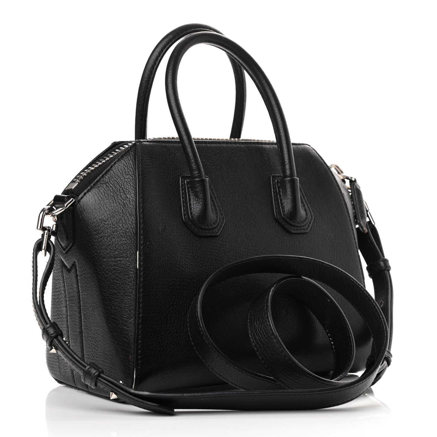 Givenchy Sugar Goatskin Mini Antigona Black 4 of 30