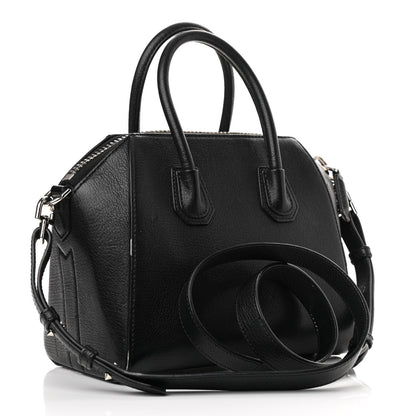 Givenchy Sugar Goatskin Mini Antigona Black 4 of 30