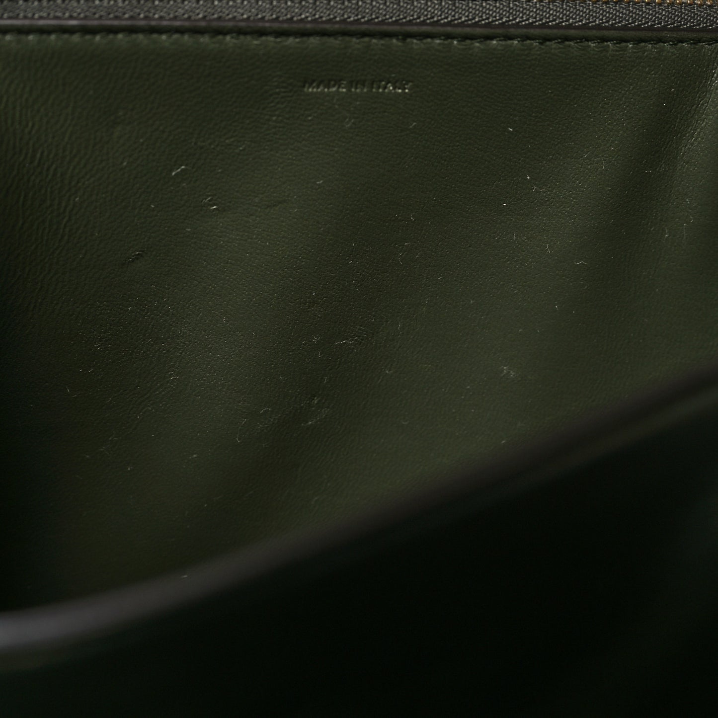 Box Calfskin Classic Box Medium Flap Bag Green