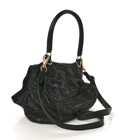 Givenchy Tumbled Sheepskin Small Pandora Black 3 of 9