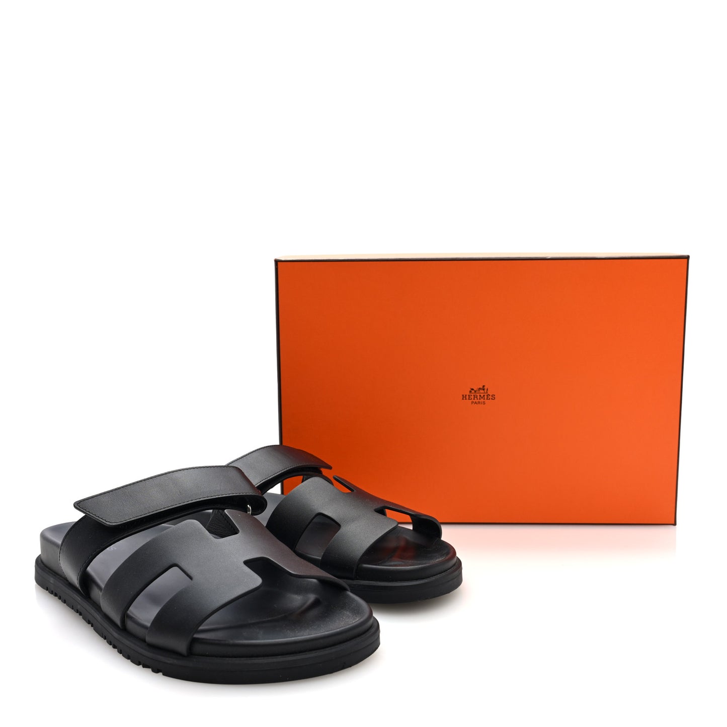 Calfskin Womens Chypre Sandals 38 Black