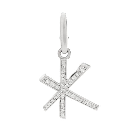 Cartier 18K White Gold Diamond Fireworks Pendant 1 of 4