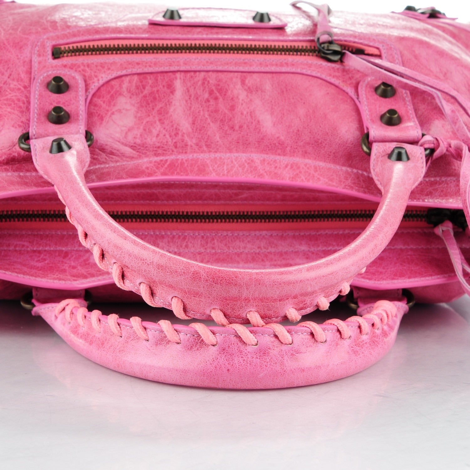 Balenciaga Agneau Classic Hardware City bubblegum 5 of 8
