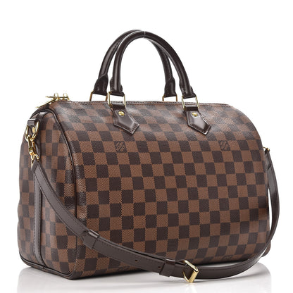 Louis Vuitton Damier Ebene Speedy Bandouliere 30 4 of 10