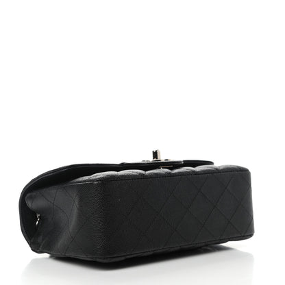 Chanel Caviar Quilted Mini Rectangular Flap Black 4 of 12