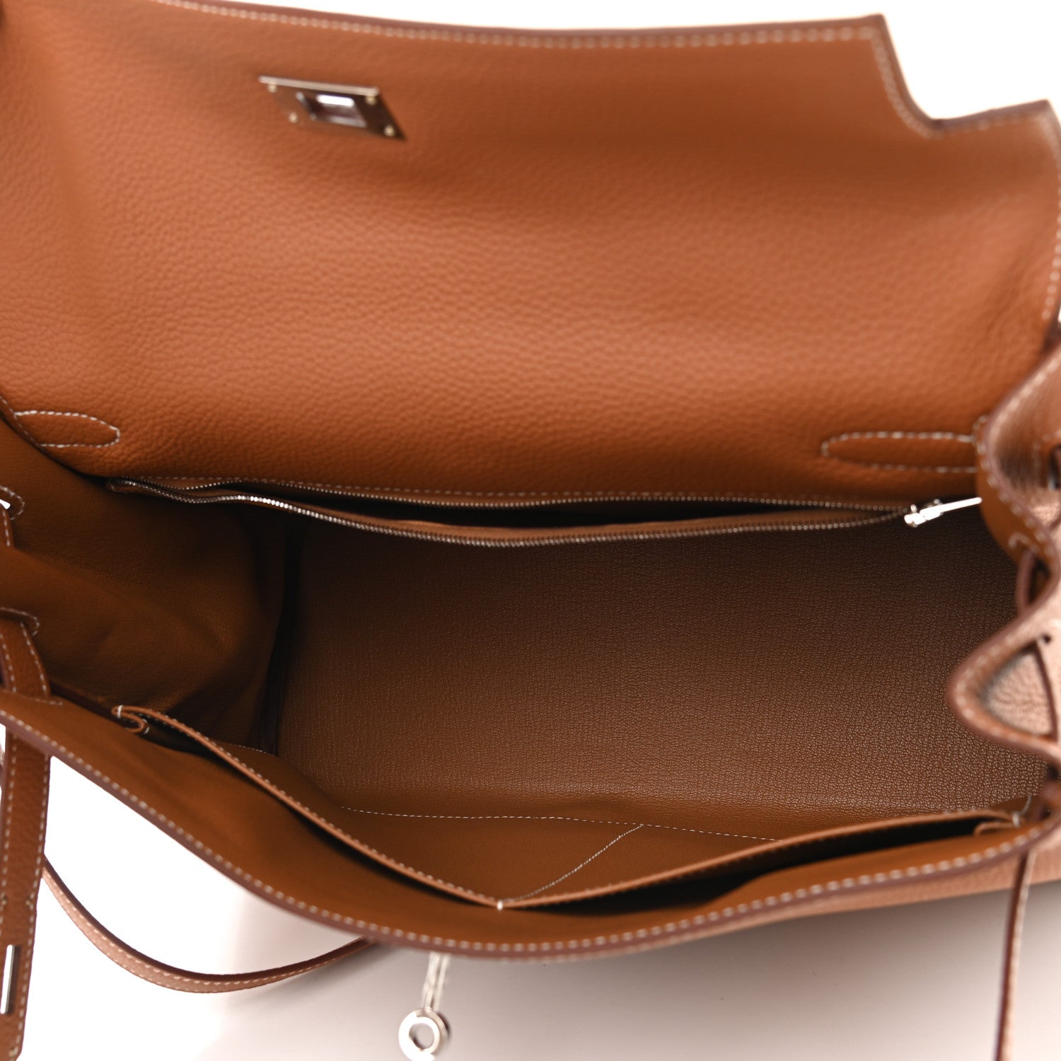 Hermes Togo Kelly Retourne 35 Gold 5 of 11