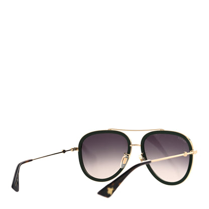 Gucci Web Aviator Sunglasses GG0062S Green Red 3 of 8