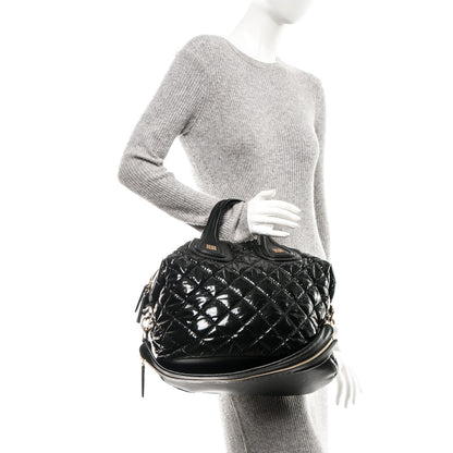 Givenchy Patent Quilted Medium Nightingale Black 2 of 7
