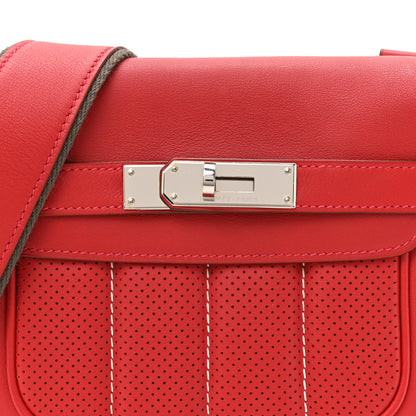 Hermes Swift Mini Sac Berline Vermillion 8 of 12