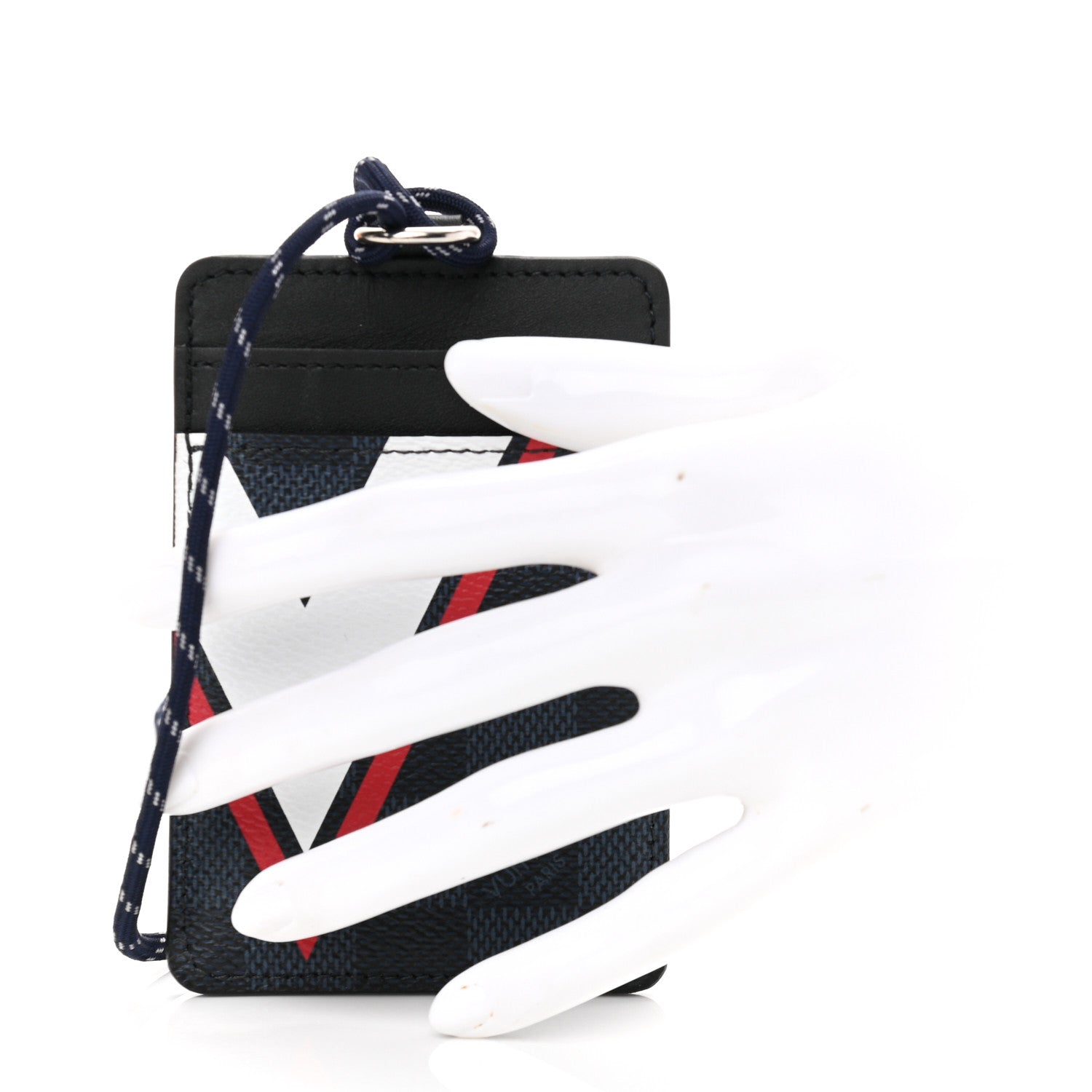 Louis Vuitton Damier Cobalt Latitude America's Cup ID Card Holder 2 of 7