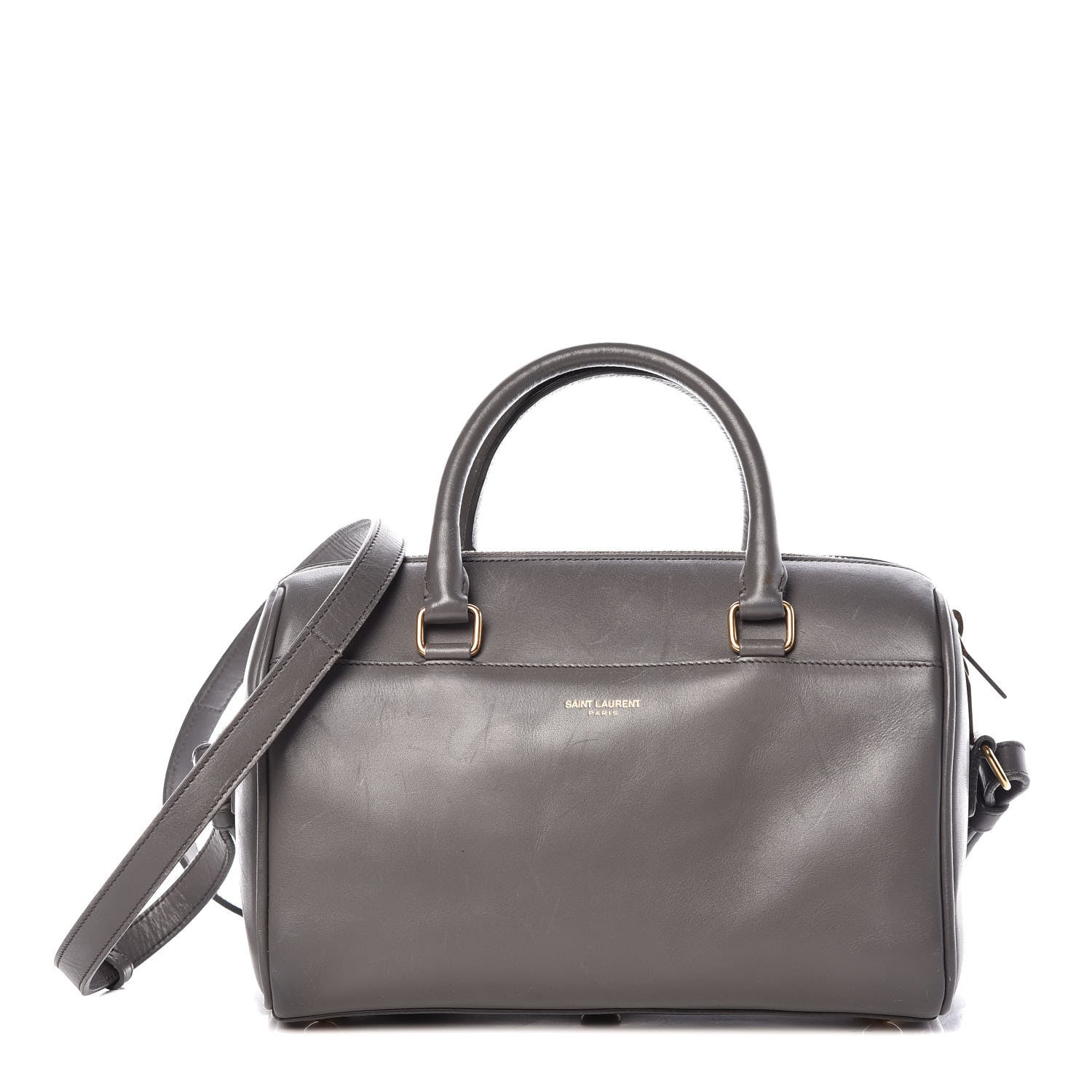 Saint Laurent Calfskin Classic Baby Duffle Fog 1 of 16