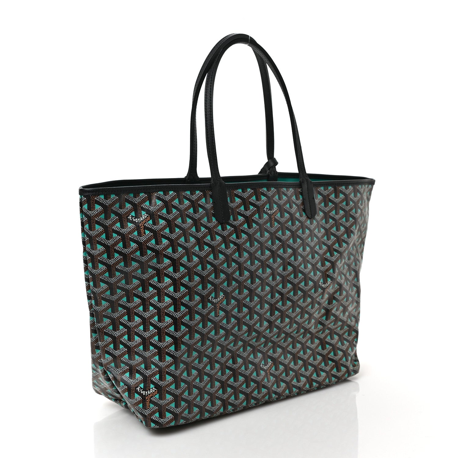 Goyard Goyardine Saint Louis Claire Voie PM Black Opaline 4 of 9