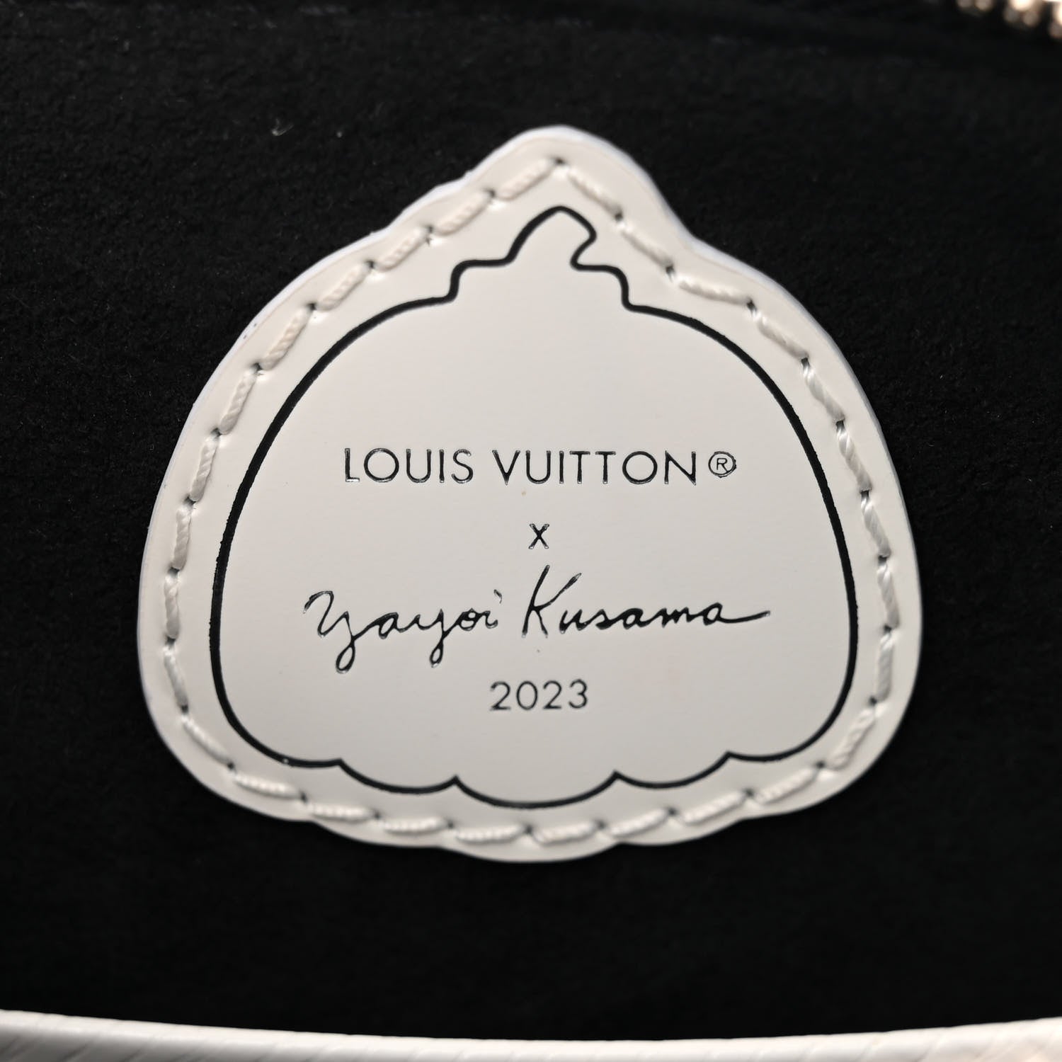 Louis Vuitton X YK Epi Alma BB Black White 6 of 11