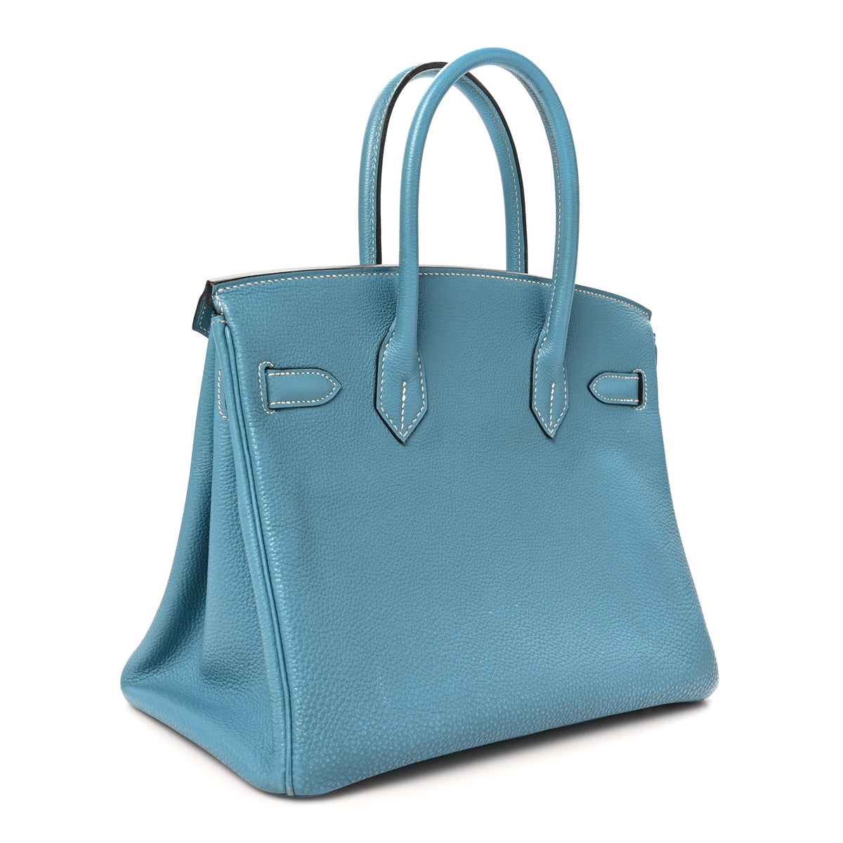 Hermes Togo Birkin 30 Blue Jean 3 of 13
